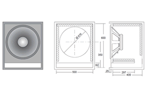 box bass reflex 18