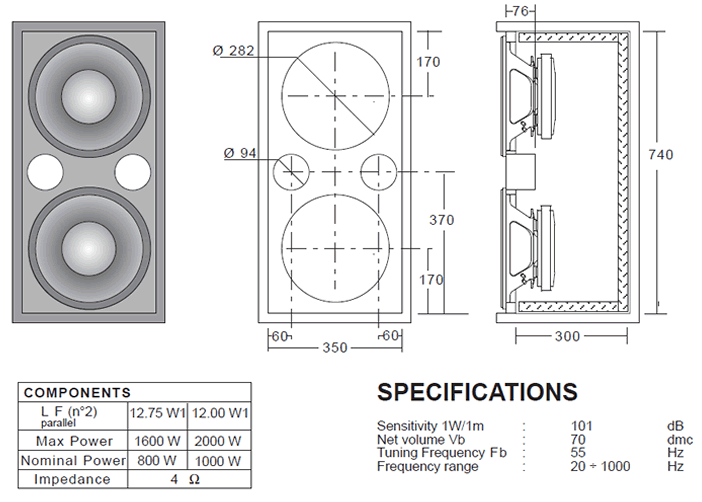 Bass Speaker Cabinet Design Plans