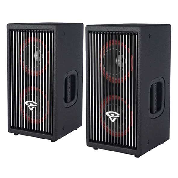PAIR OF CERWIN VEGA CVA-28 DUAL 8" ACTIVE FULL RANGE SPEAKERS