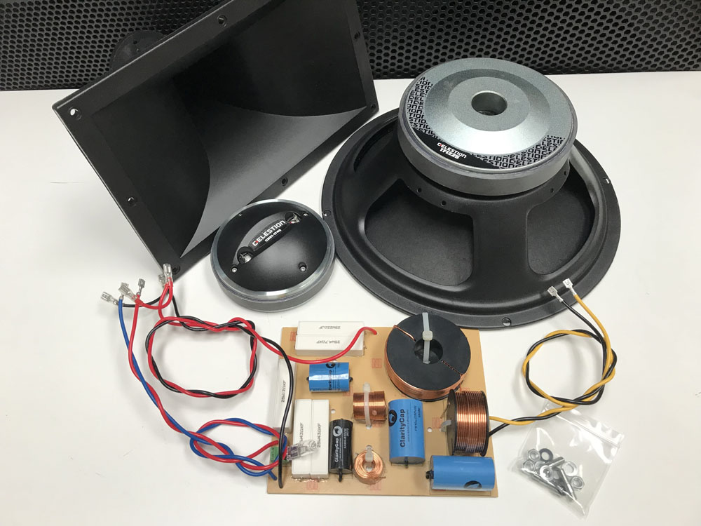 Celestion 12" x 1" 300 Watt Speaker Kit with Crossover