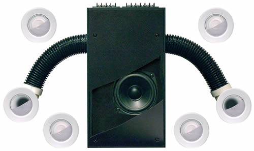 KEF In-Ceiling Ci50 Soundlight Spkr System - Brushed Steel: SALE