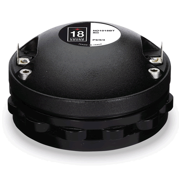 18 Sound ND1018BT 1" 8ohm 50watt NEO HF Compression Driver