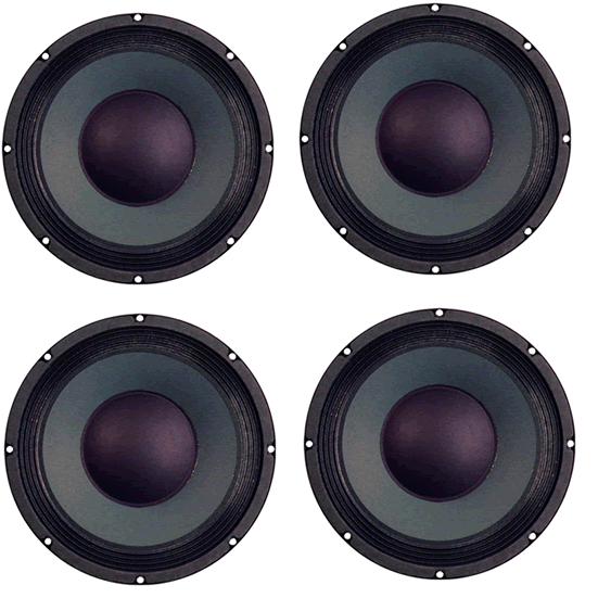 10 Eminence PA Speakers