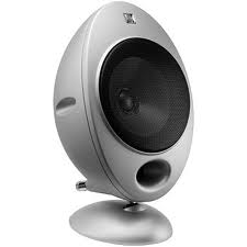 KEF Uni-Q Egg Satellite Speaker - Silver (EACH) OFFER KEF Uni-Q Egg Satellite Speaker - Silver (EACH) OFFER