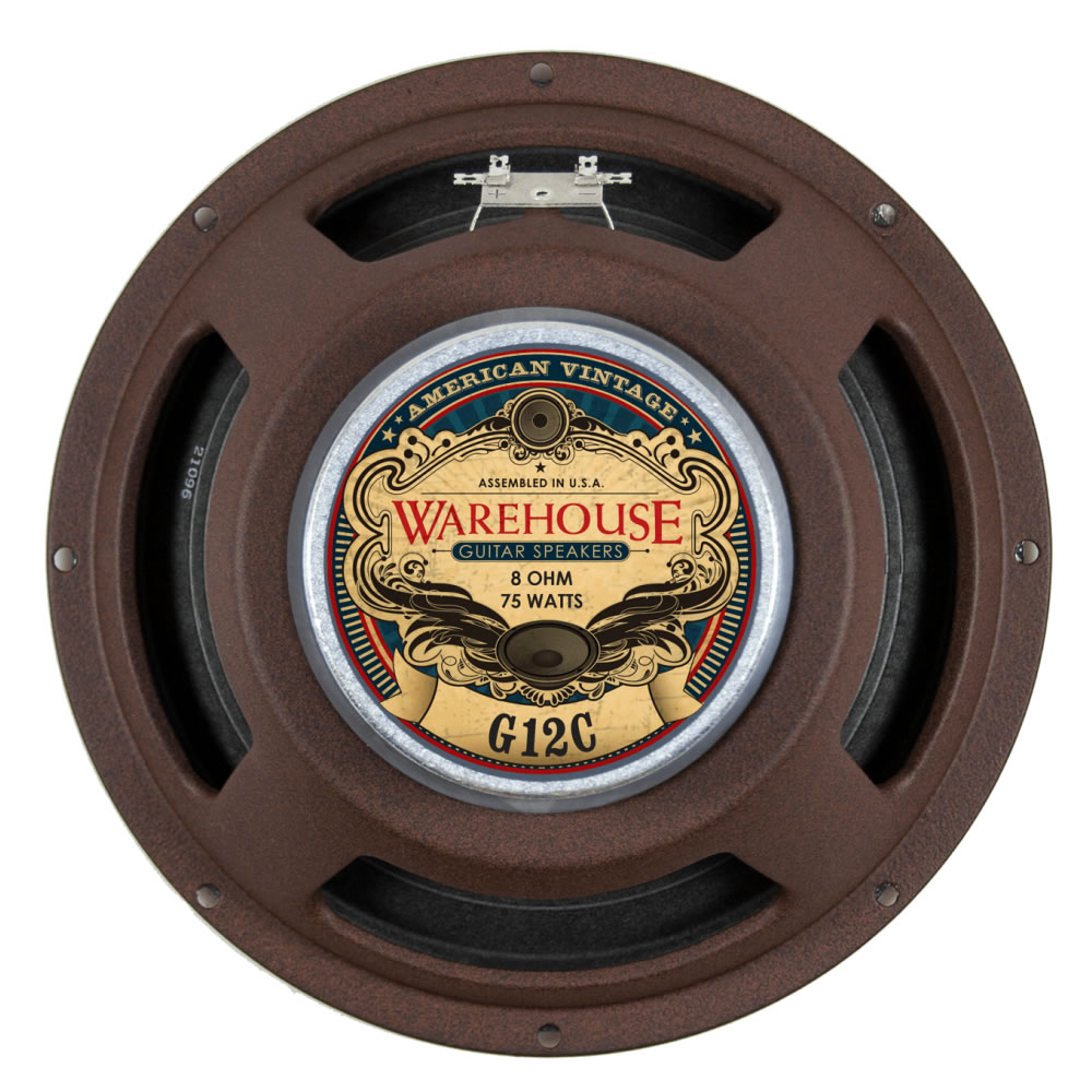 WGS G12C American Vintage 75w 12" Guitar Speaker 8ohm - Click Image to Close