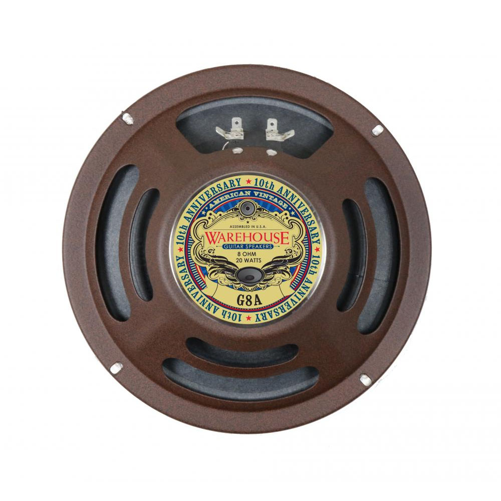 WGS G8A 20 watt 8" Alnico Guitar Speaker 4ohm