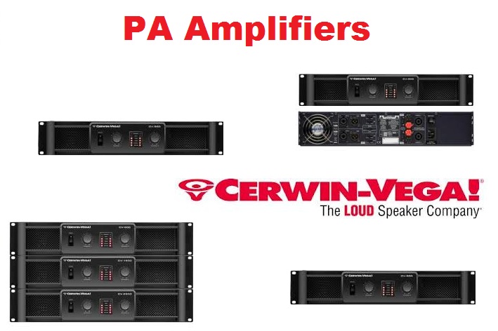 Cerwin Vega PA Amplifiers