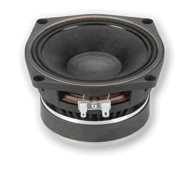 BMS 5S117 5" 130 Watt Low Midrange Speaker 1.5" VC 91 dB 16 Ohm