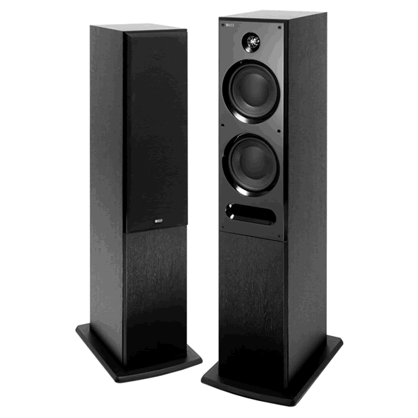 KEF C Series C7 Speakers Classic Black Ash (PAIR)