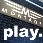 Play using your custom built Montage Guitar Cabinet