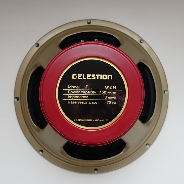 Celestion G12H-150 Redback 150 watt 12" Guitar Speaker 16ohm - Click Image to Close