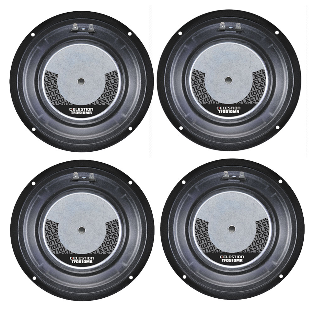 4 x Celestion TF 0510MR 8ohm - BUNDLE PACK - Click Image to Close