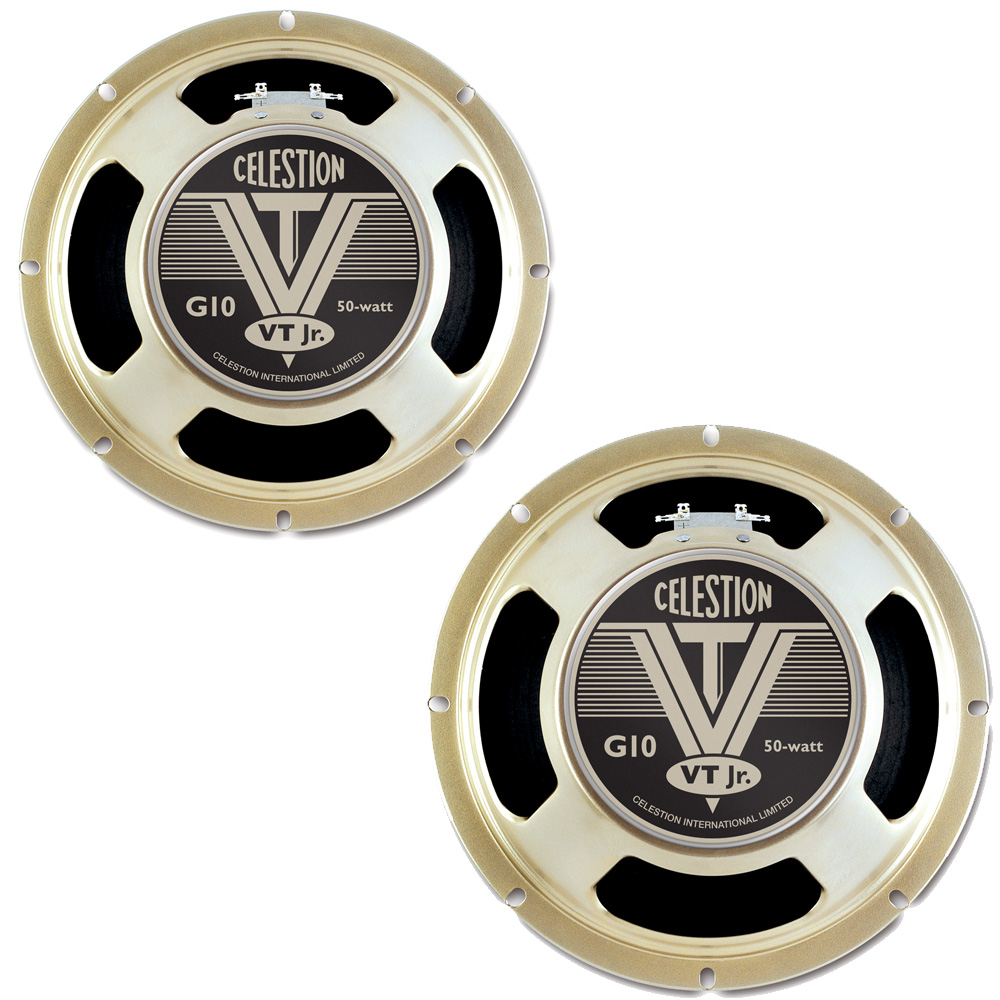 PAIR PACK (x2) Celestion VT Junior 8ohm 10" Guitar Speaker