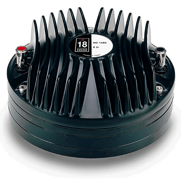 18 Sound ND1480 8ohm 1.4" 100 watt NEO HF Compression Driver