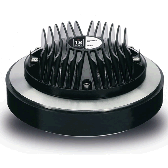 18 Sound HD2080T 8ohm 2" 100watt Ferrite HF Compression Driver - Click Image to Close