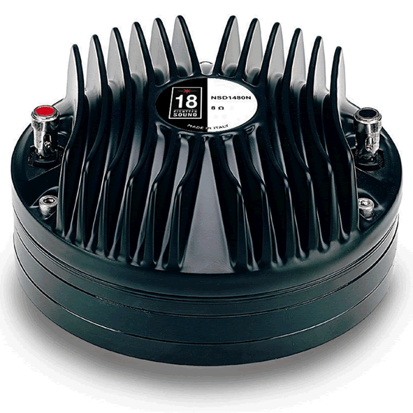 18 Sound NSD1480N 8ohm 1.4" 100 watt NEO HF Compression Driver - Click Image to Close