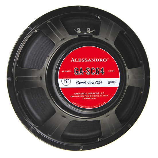 Eminence George Alessandro A 12" Speaker 40 W 8 Ohm