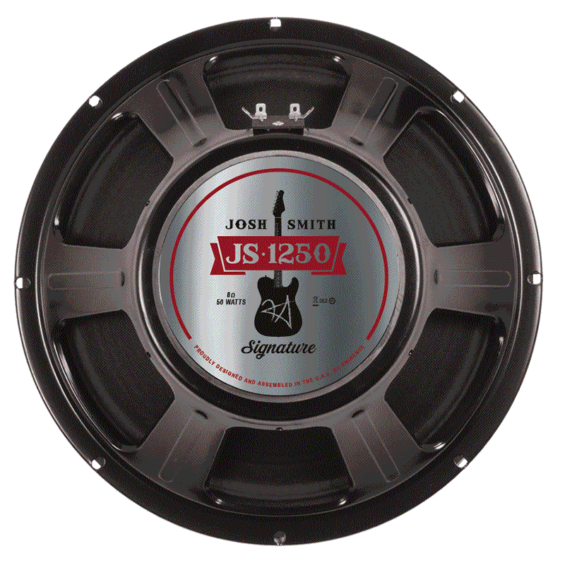 Eminence JS-1250 Josh Smith 50 W 8 Ohm 12" Guitar Speaker - Click Image to Close