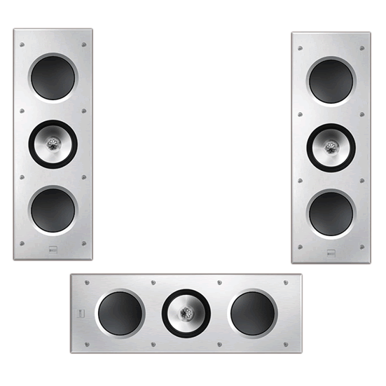 3X PACK KEF Ci3160RL-THX In Wall Speaker (EACH)