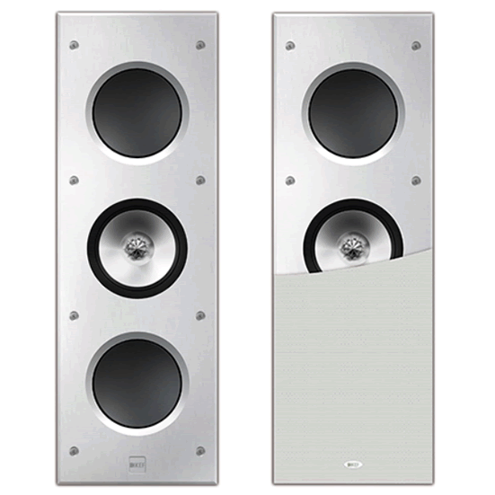 PAIR PACK KEF Ci3160RL-THX In Wall Speaker (EACH) - Click Image to Close