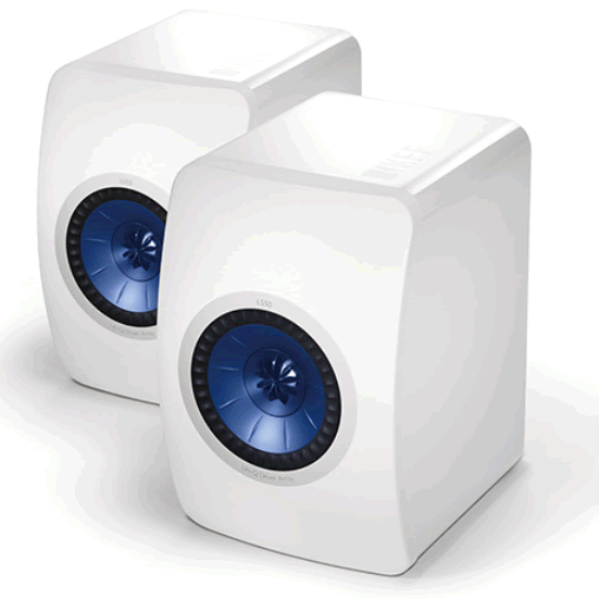 KEF WHITE LS50 Anniversary Monitor Hifi Speaker (PAIR) - Click Image to Close