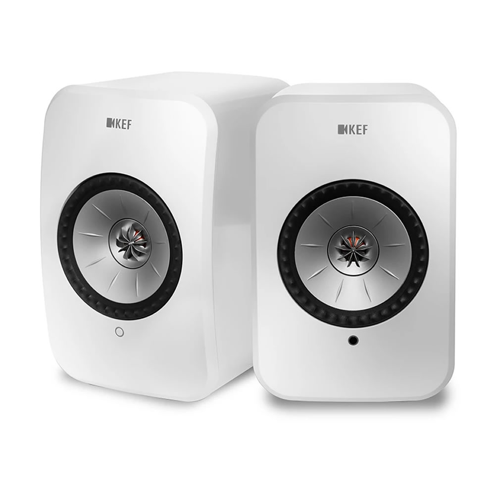 KEF LSX Wireless Powered Speakers White (PAIR)