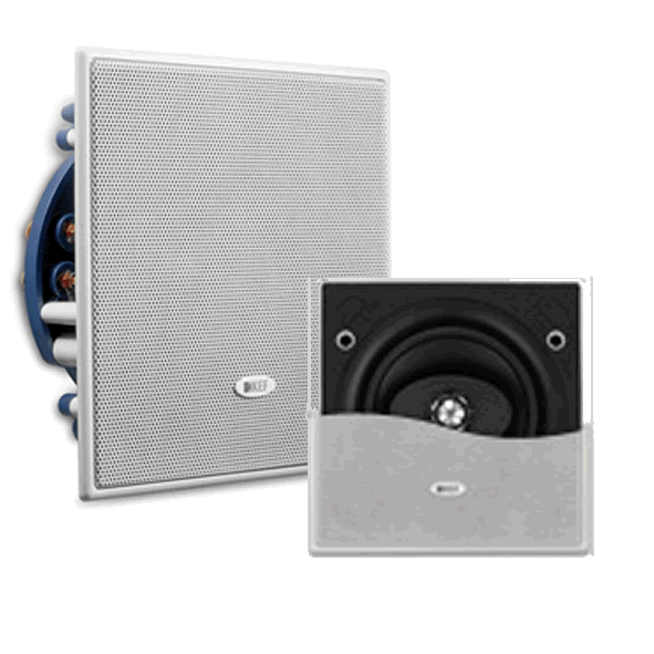KEF Ci130CS speaker SQUARE In Wall or Ceiling - Click Image to Close