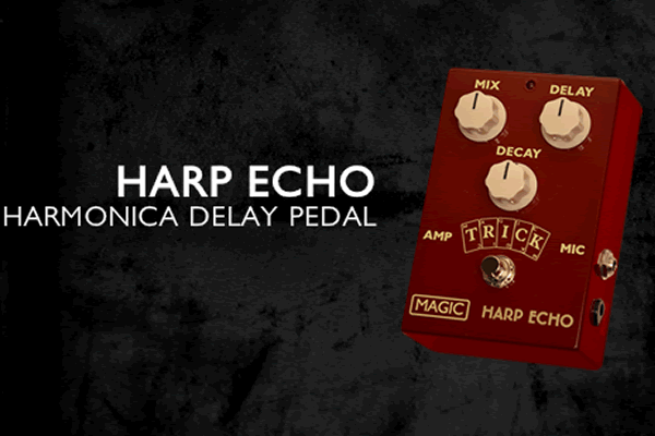 MAGIC HARP ECHO Harmonica Delay Pedal - Click Image to Close