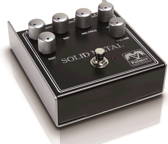 Palmer SOLID METAL - Solid Metal Distortion Pedal - Click Image to Close