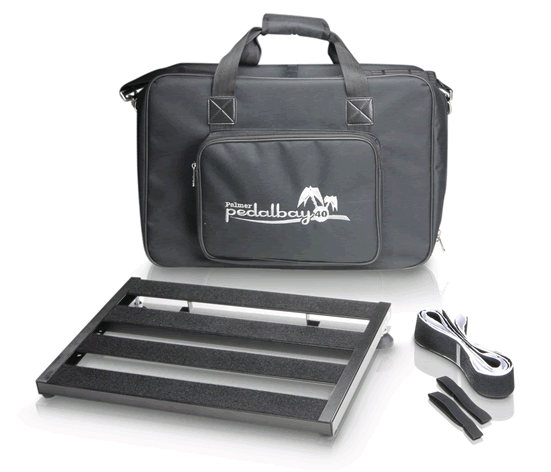 Palmer PEDALBAY 40 - Lightweight variable Pedalboard with Protective Softcase 45cm