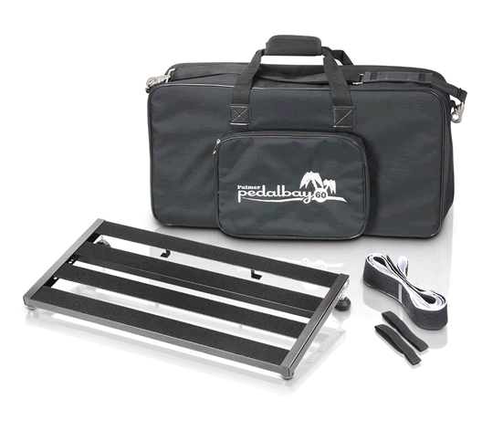 Palmer PEDALBAY 60 - Lightweight variable Pedalboard with Protective Softcase 60cm - Click Image to Close