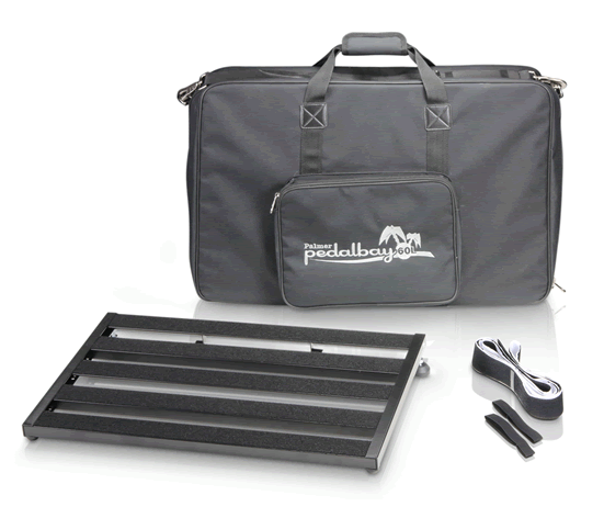 Palmer PEDALBAY 60 - Lightweight variable Pedalboard with Protective Softcase 60cm - Click Image to Close