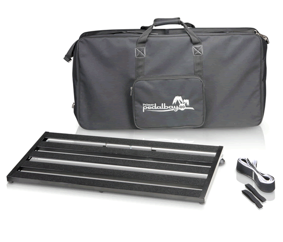 Palmer PEDALBAY 80 - Lightweight variable Pedalboard with Protective Softcase 80cm