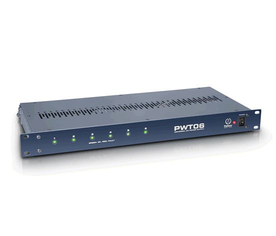 Palmer PWT 06 - Universal 19" Rack Power Supply 6 Outputs - Click Image to Close