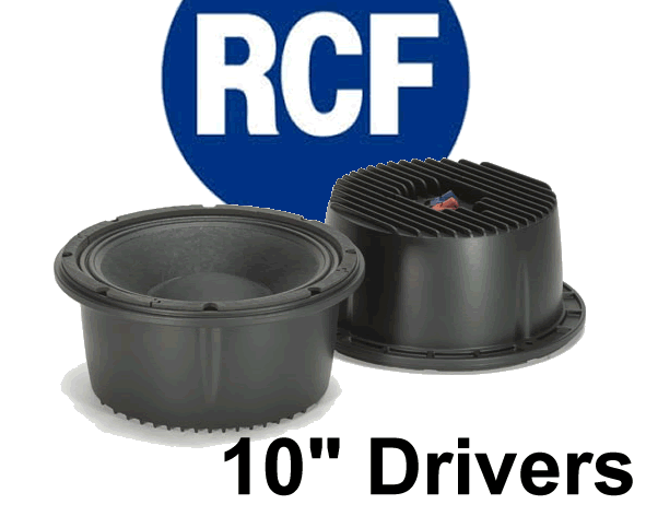 RCF 10" PA Speakers