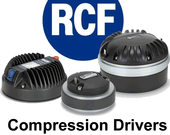RCF Compression Drivers HF
