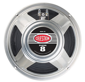 Celestion Super 8 Guitar Speaker 8" - Click Image to Close