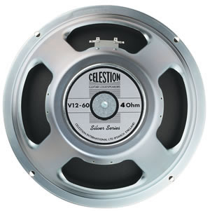 Celestion V12-60 Silver Series Classic Guitar Speaker 8ohm - Click Image to Close