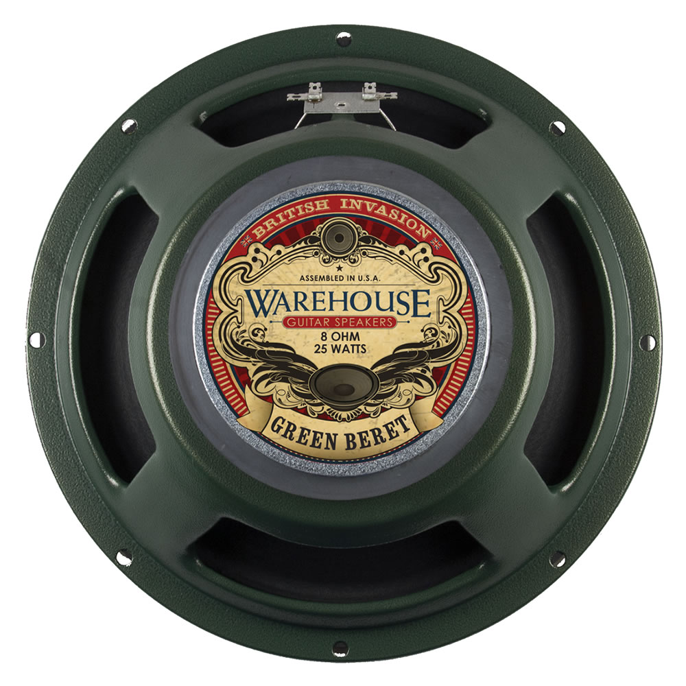 WGS GREEN BERET 25w 12" Guitar Speaker 8ohm - Click Image to Close