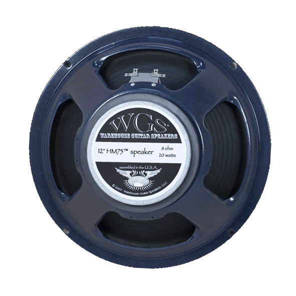 WGS 12" HM75 75watts 8ohm Guitar Speaker - Click Image to Close