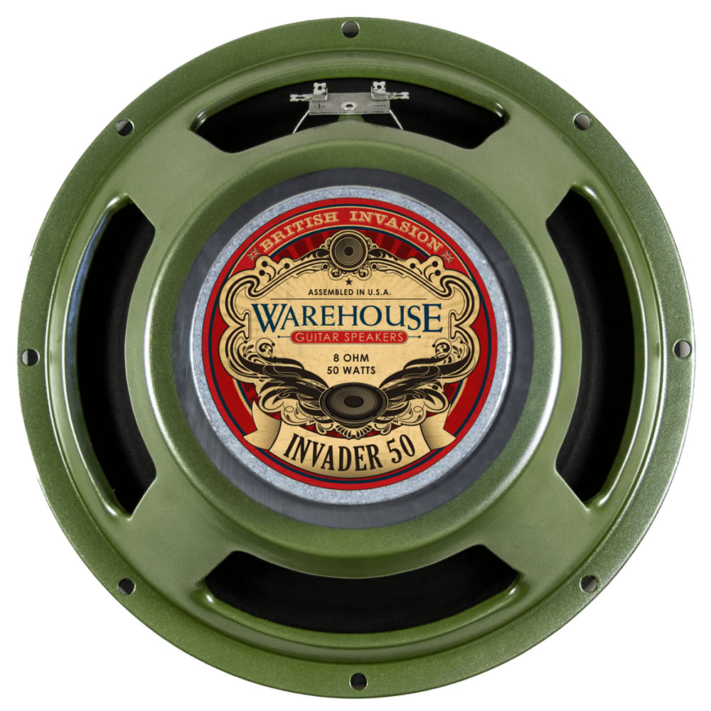 WGS INVADER 50w 12" Guitar Speaker 16ohm - Click Image to Close