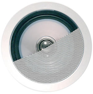 KEF In-Ceiling Ci100.2QR Uni-Q Speaker - White (EACH) - Click Image to Close