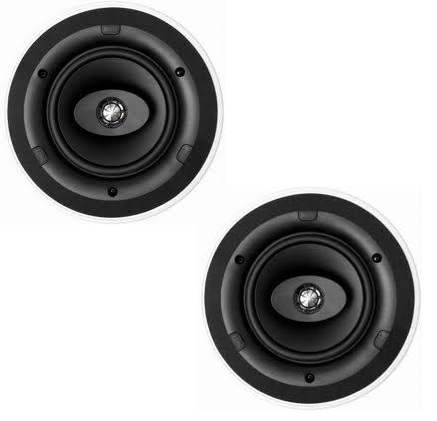 KEF In-Ceiling Ci160CR 2-way Speaker - 160mm Round (EACH)