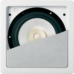 KEF In-Wall Ci160.2FS Speaker - Square - White (EACH)