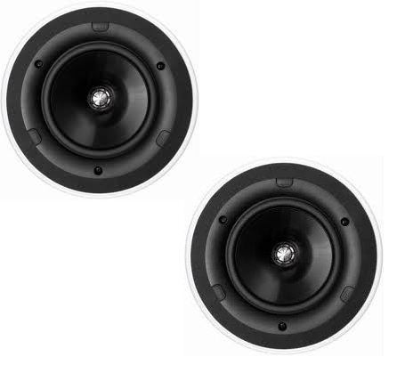 PAIR PACK (2x) KEF In-Ceiling Ci160QR Uni-Q Speakers - Round