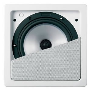 KEF In-Wall Ci160.2QS Uni-Q Speaker - Square - White (EACH)