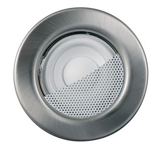 KEF In-Ceiling Ci50R Speaker - Brushed Steel (EACH) - Click Image to Close