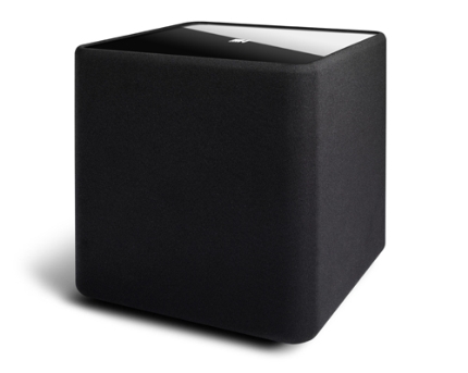 KEF KUBE-1 Powered Subwoofer Speaker - Black w/Gloss Top (EACH)