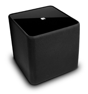 KEF KUBE-2 Powered Subwoofer Speaker - Black w/Gloss Top (EACH) - Click Image to Close