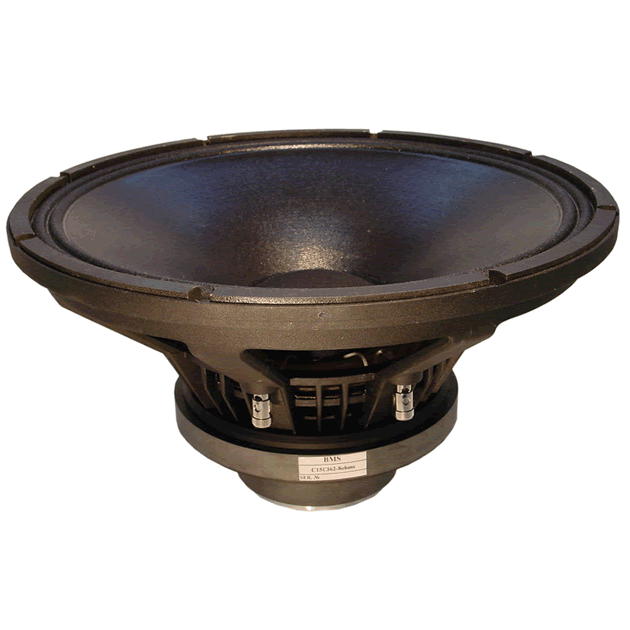 BMS 15C362 15" Coaxial Speaker 3" + 1,75" VC, 500 W + 80 W, 98 dB, 8 Ohm - Click Image to Close